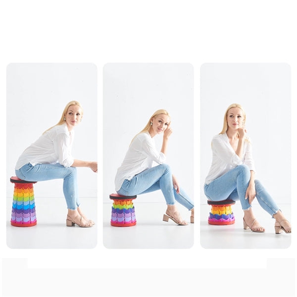 Portable Telescopic Folding Stool