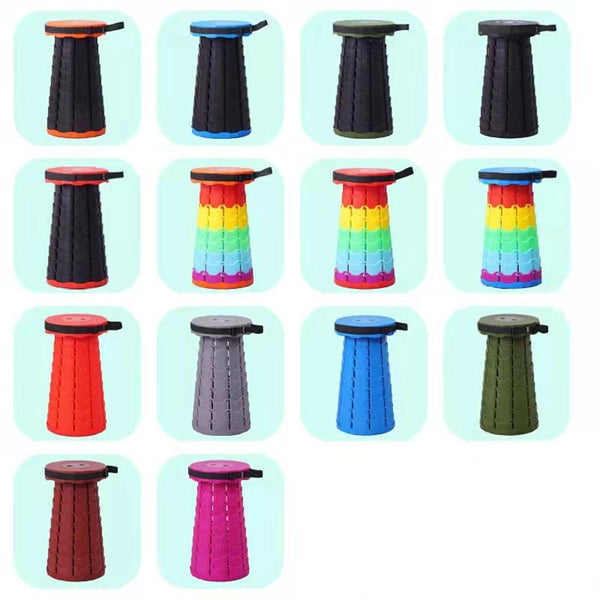 Portable Telescopic Folding Stool