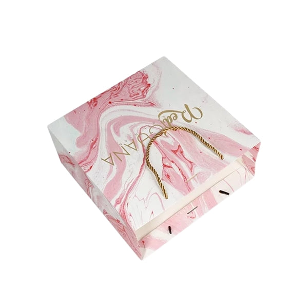 Glossy Shopping Paper Ribbon Gift Sale Tote Bag