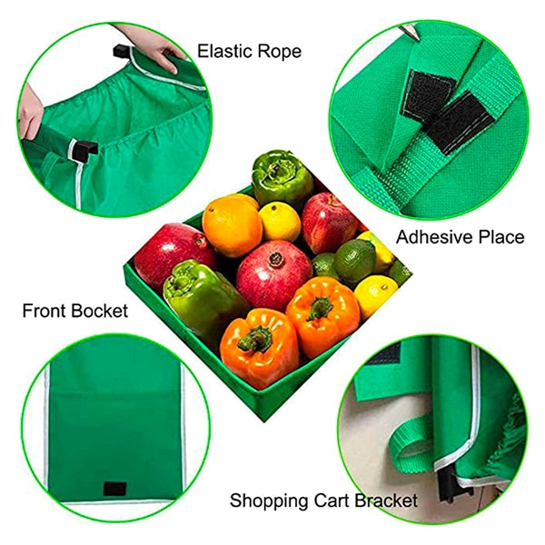 Collapsible Shopping Trolley Bags