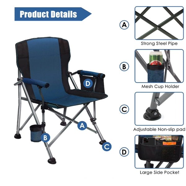 Portable Sturdy Durable Folding Camping Chair