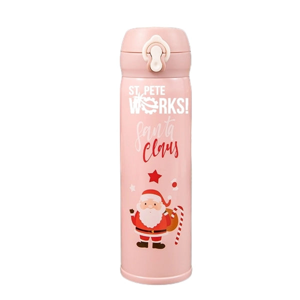 16.9 oz Insulation Vacuum Cup Christmas Theme Thermal Mug