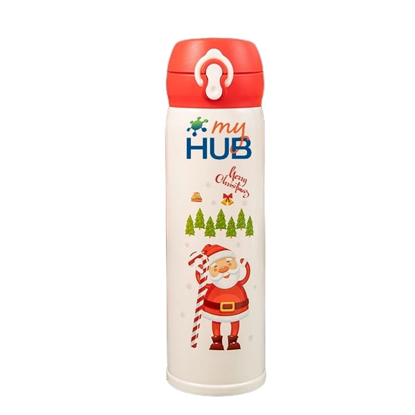 16.9 oz Insulation Vacuum Cup Christmas Theme Thermal Mug