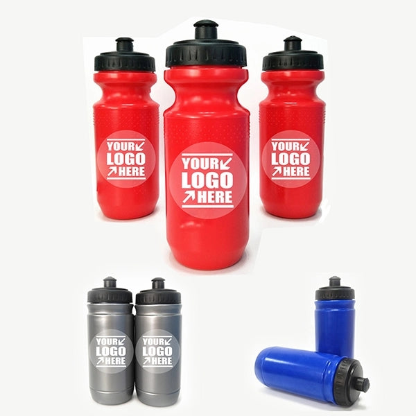 BPA FREE Sport Bottle With Push Pull Lid