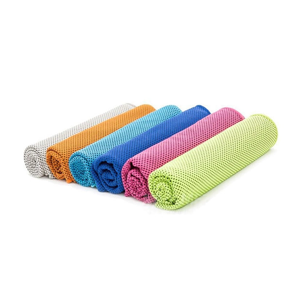 Instant Cooling Silicone Case Sport Fast Drying Towel