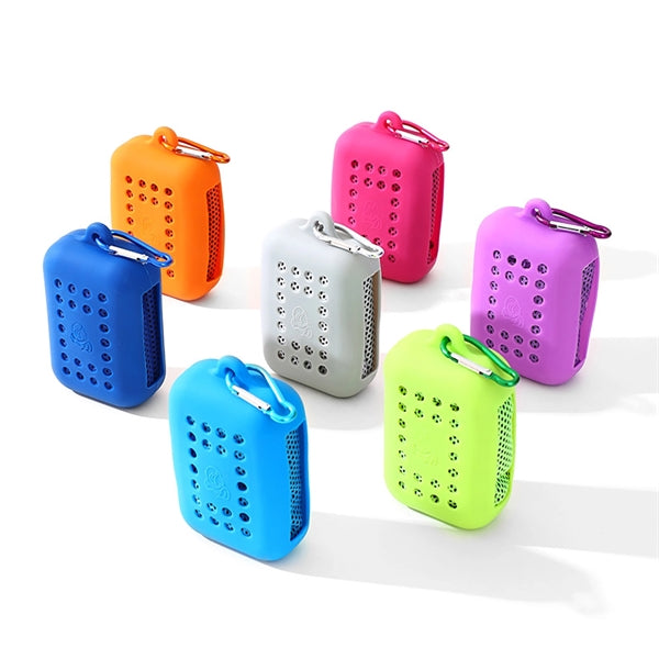 Instant Cooling Silicone Case Sport Fast Drying Towel