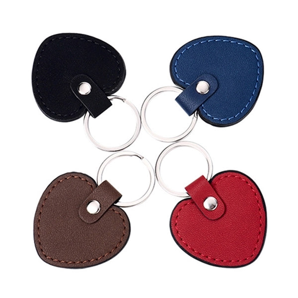 Pu leather Heart Shaped Key Chain