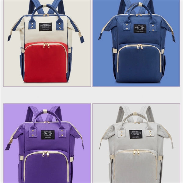 Multifunctional Backpack Mummy Baby Tote Diaper Bag