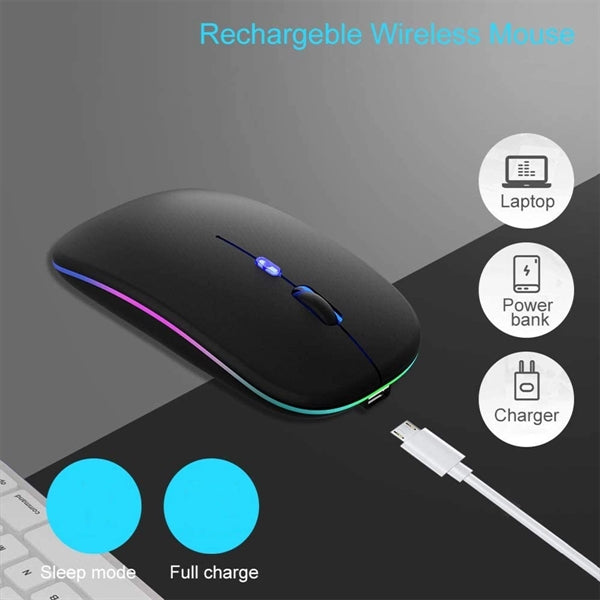 New Bluetooth Charging Silent Laptop Wireless Mouse