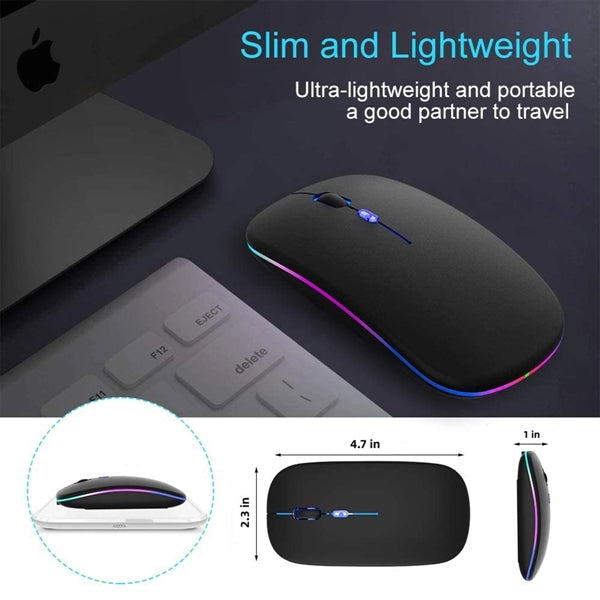 New Bluetooth Charging Silent Laptop Wireless Mouse