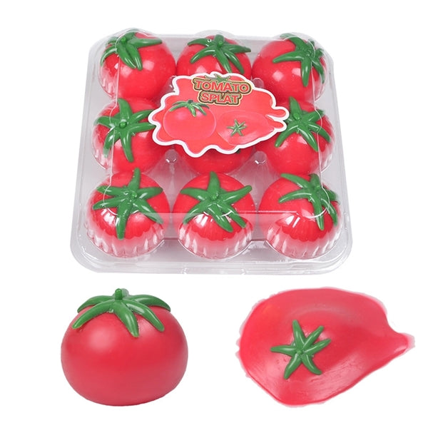 Silicone Squeeze Toys Stress Relief Persimmon