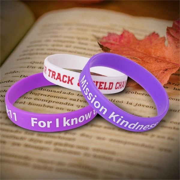 Silicone Wristbands - Custom Printed