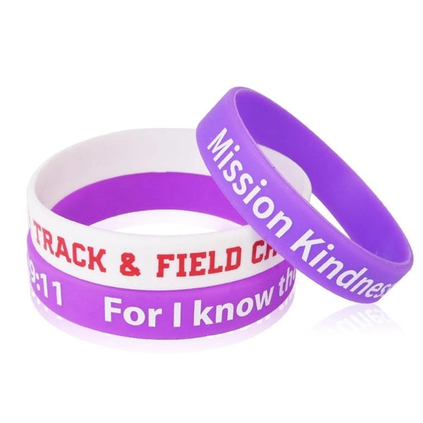 Silicone Wristbands - Custom Printed