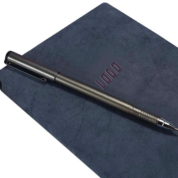 Leather Notebook With Pen
