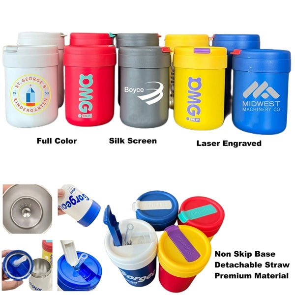12/14 oz Stainless Steel Double Wall Drinking Tumbler