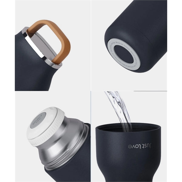 Water Thermos Bottle Vacuum Insulated Flask Mug 500ml