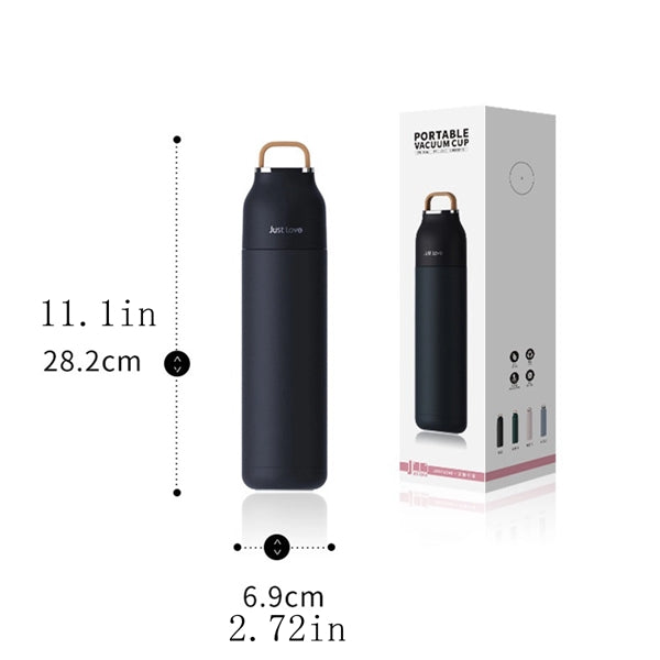 Water Thermos Bottle Vacuum Insulated Flask Mug 500ml