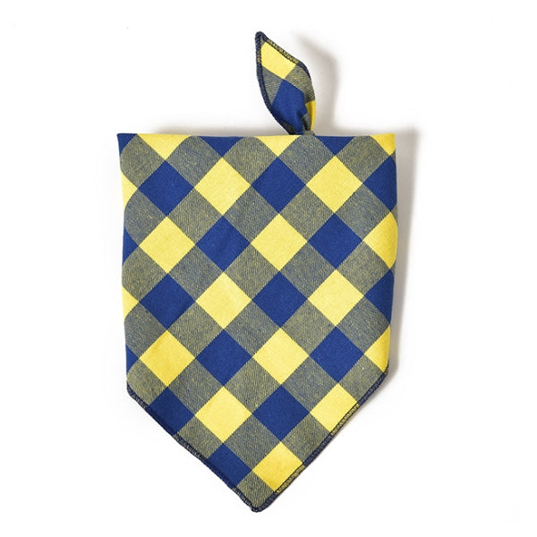 Double layer pet bandanas
