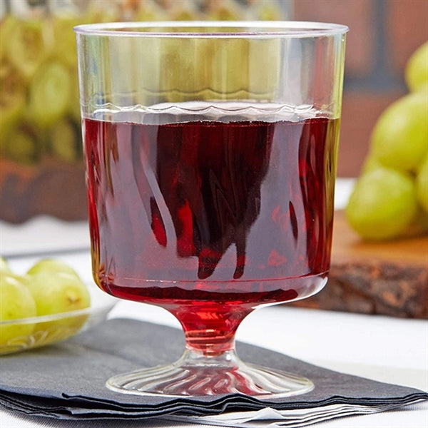 Shatterproof Recycled Polystyrene Wine Glasses