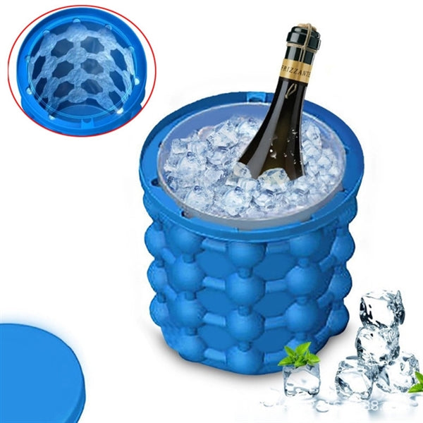 2 in 1 Silicone Ice Bucket