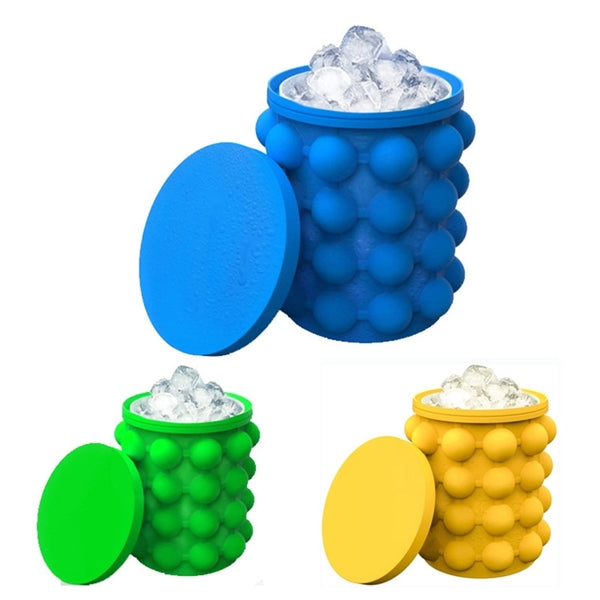 2 in 1 Silicone Ice Bucket