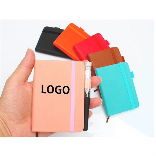 A7 Soft Touch Journal with Straps