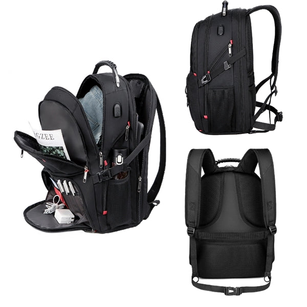 Multifunctional Large Capacity Lightweight Backpack With Usb