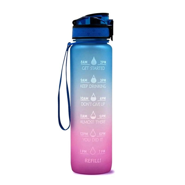 32oz Water Bottle with Time Marker