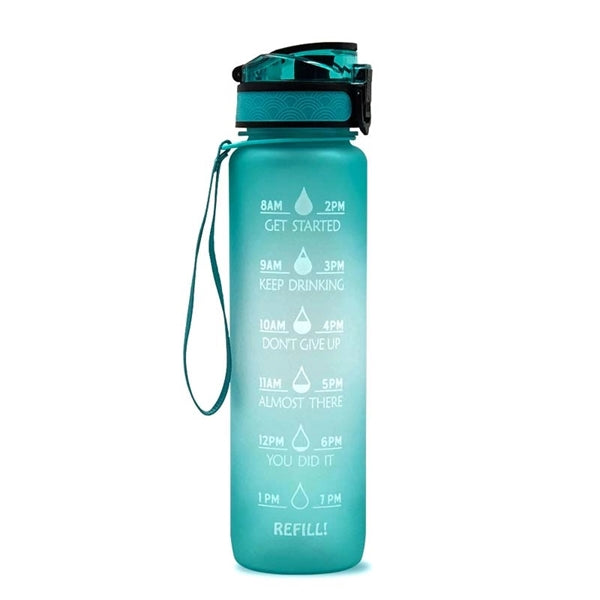 32oz Water Bottle with Time Marker