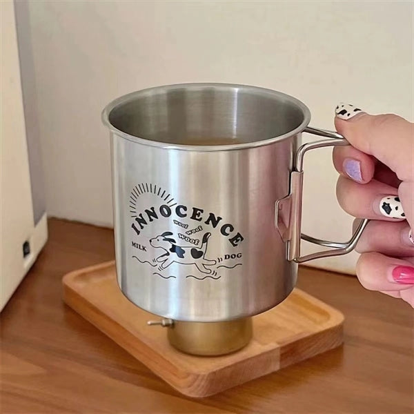 12 oz. Copper-plated Stainless Steel Cup Beverage Mug