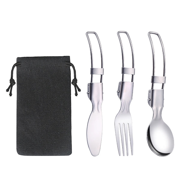 Camp Flatware Sets-Stainless Steel