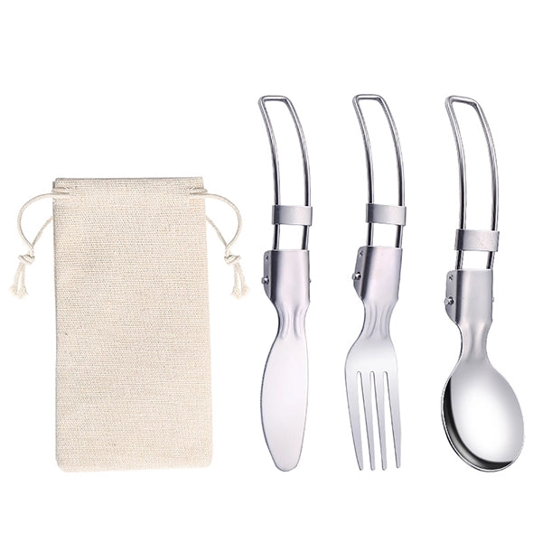 Camp Flatware Sets-Stainless Steel