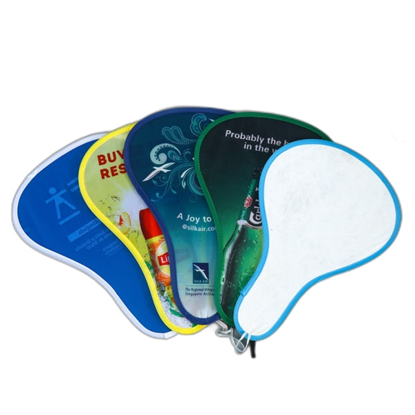 Handheld Foldable Polyester Fans for Outdoor Games