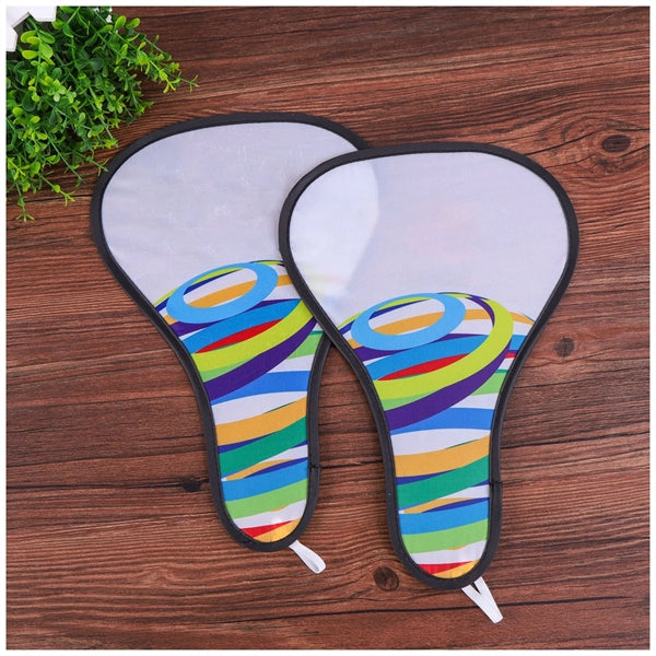 Handheld Foldable Polyester Fans for Outdoor Games
