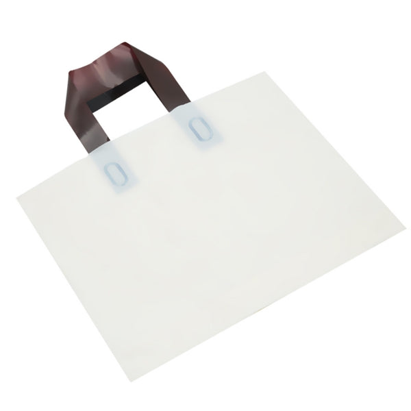 Plastic Bags with Handles, Tote Shopping Bags