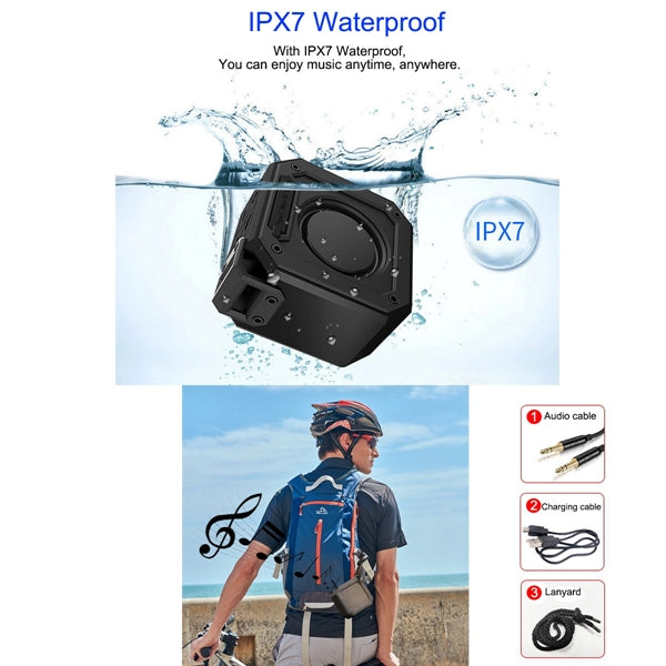 IPX7 Mini Portable Waterproof Wireless Speaker