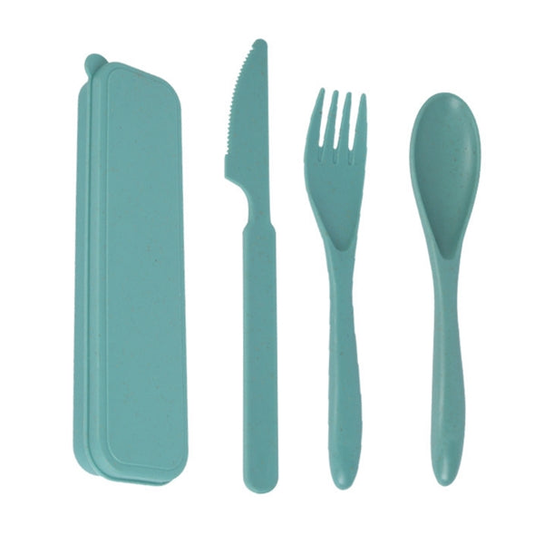 Portable Wheat Straw Cutlery