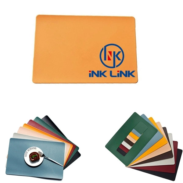 Wipeable Washable Place Mats Heat Insulation