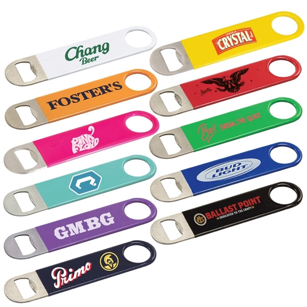 Vinyl Wrapped Paddle Style Bottle Opener