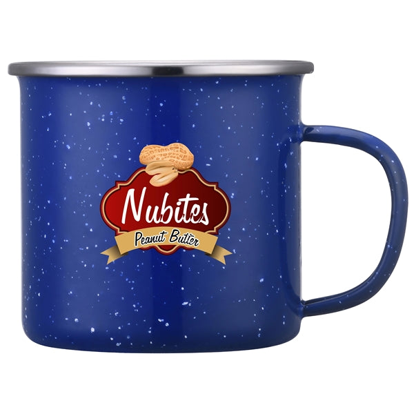 Cheyenne - 16 OZ Enamel Mug with Stainless Steel Rim