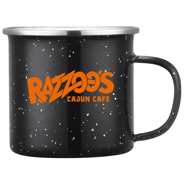 Cheyenne - 16 OZ Enamel Mug with Stainless Steel Rim