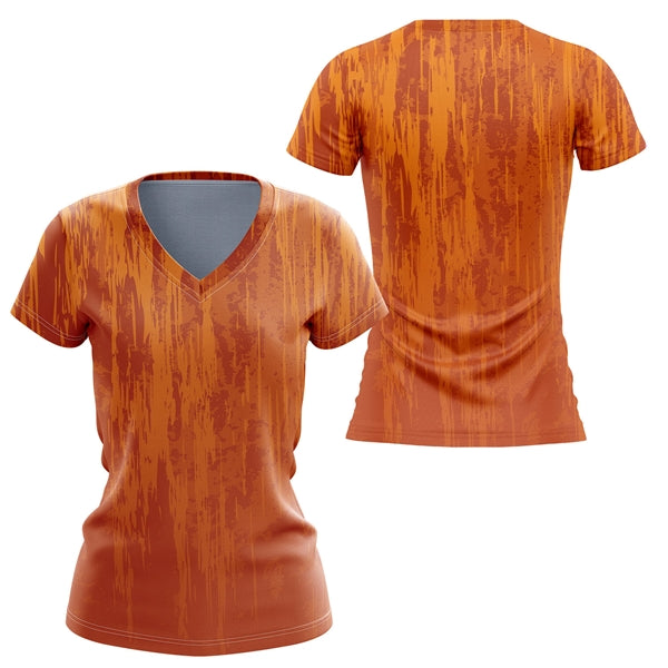 Women 150 GSM Pinhole Mesh Sublimation Short Sleeve T-Shirt
