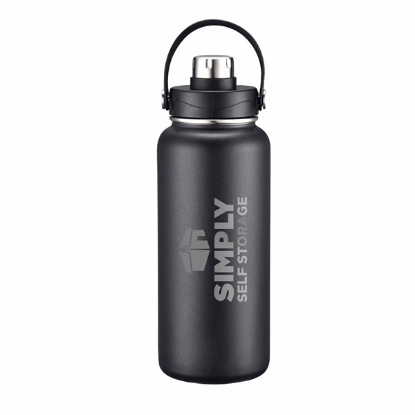 Irving - 34 OZ Vacuum Sealed Water Bottle with Carrier
