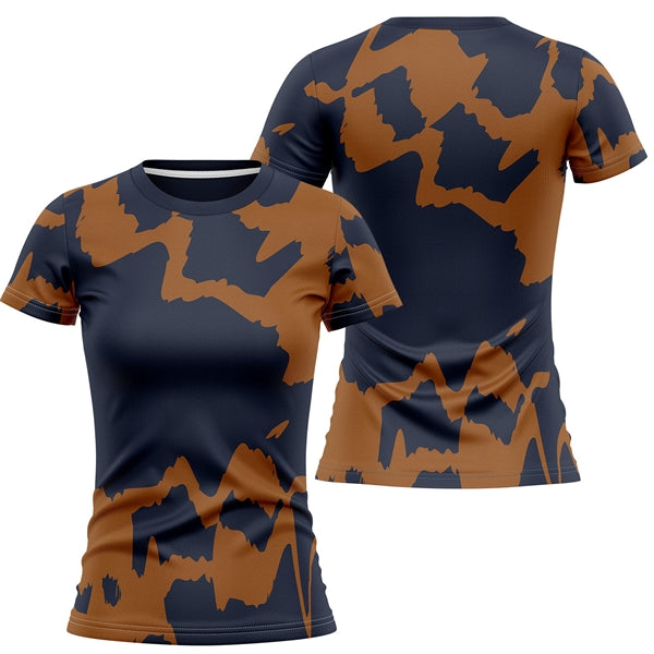Women's 160 GSM Brushed Milk Silk Short Sleeve T-Shirt