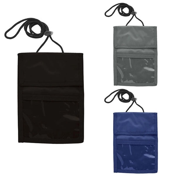 Deluxe Badge Holder Neck Wallet