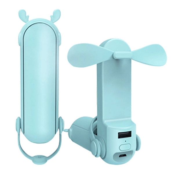 3 in 1 Handheld Mini USB Fan Power Bank