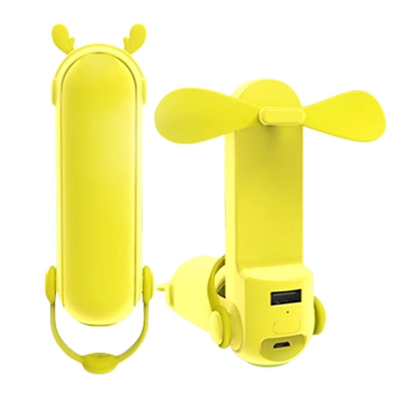 3 in 1 Handheld Mini USB Fan Power Bank