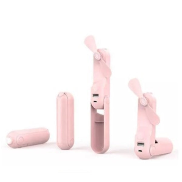 3 in 1 Handheld Mini USB Fan Power Bank