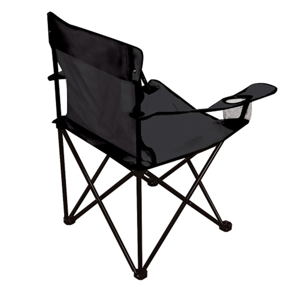 Portable Folding Chair w/ Cup Holder& Carry Bag,Holds 225lbs