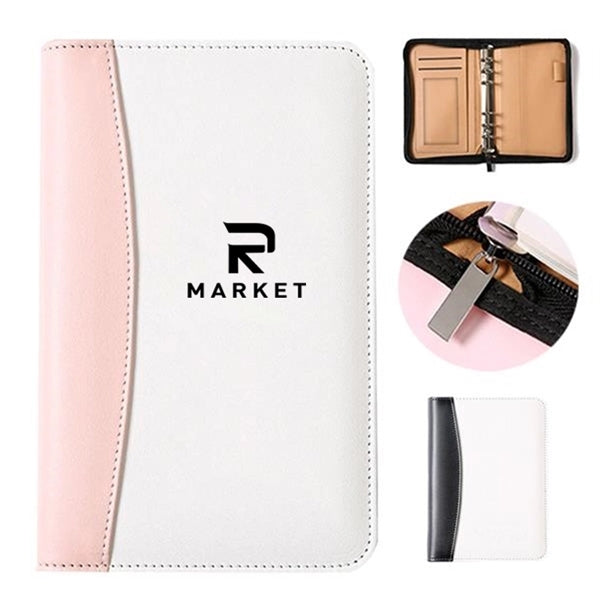 Business notebook with Zipper
